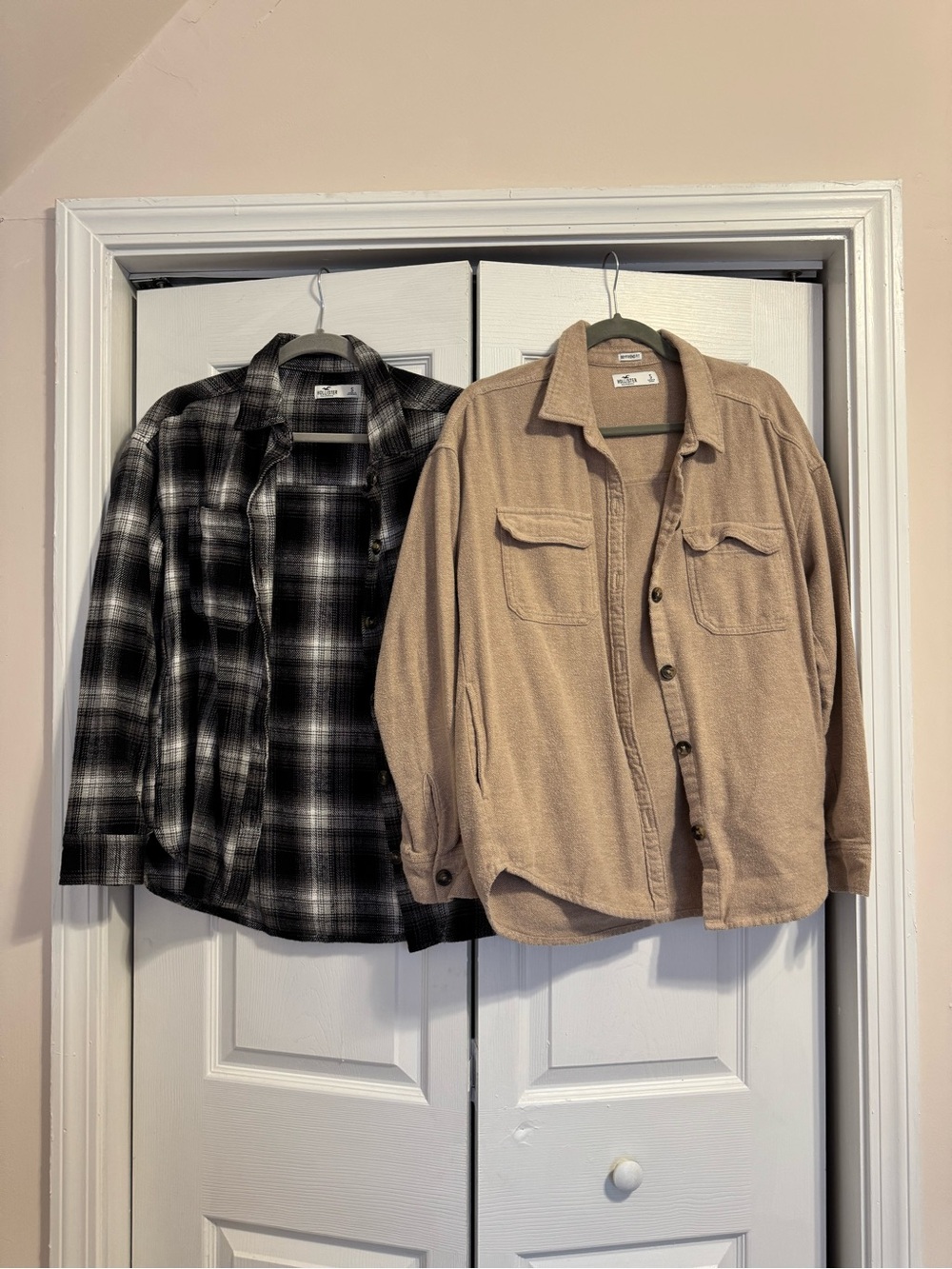 Hollister Button-Down Shackets